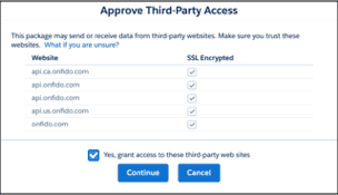 Approve Third-Party Access